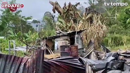 Polisi Olah TKP Lokasi Penyerangan Guru dan Nakes Oleh TPNPB-OPM di Yahukimo