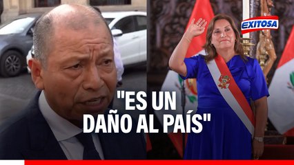 "Es un daño al país": Ministro de Trabajo sobre posible moción de vacancia contra Dina Boluarte