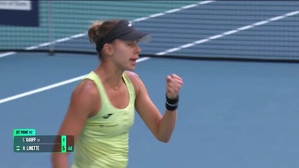 Veteran Linette upsets Gauff in Miami