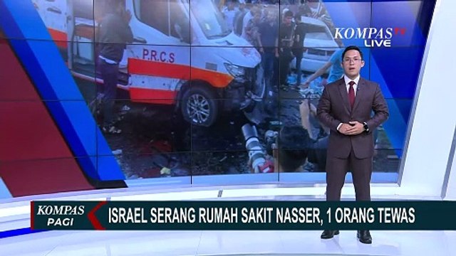 1 Orang Tewas Akibat Serangan Israel ke Rumah Sakit Nasser di Gaza Selatan