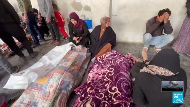 Civiles en Gaza piden protección de las bombas israelíes, al menos en los hospitales