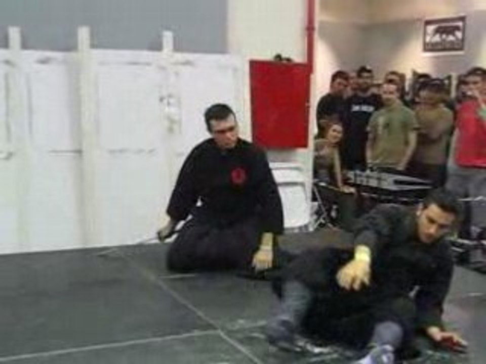 ninjutsu demonstration (tattoo convention 08) gazi