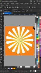 How to draw circular spiral glow in coreldraw