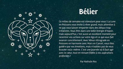 Horoscope quotidien du jeudi 27 mars 2025