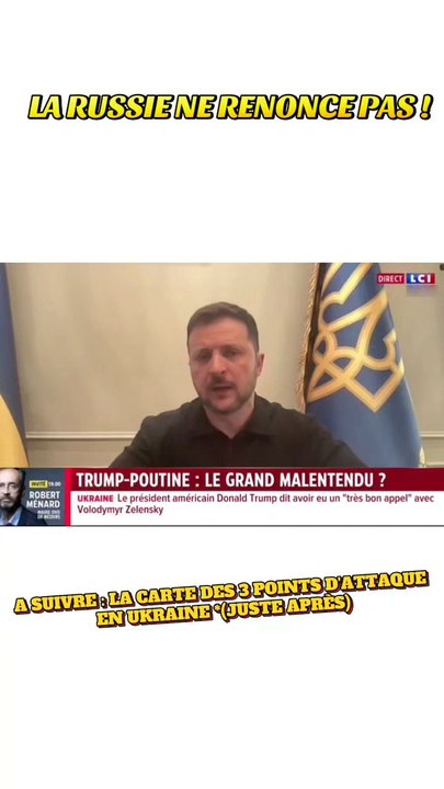 LA RUSSIE NE RENONCE PAS !