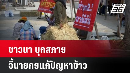 ชาวนา บุกสภาฯ จี้นายกฯแก้ปัญหาข้าว | โชว์ข่าวเช้านี้  |  25 มี.ค. 68