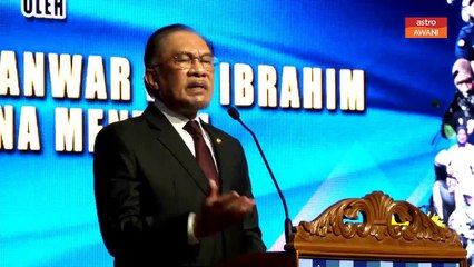 "Saya tak tunggu lima saat, terus jawab no!" - PM Anwar