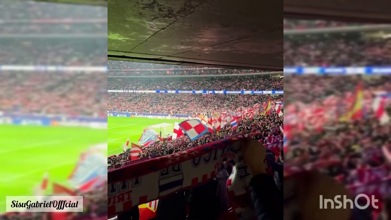 Atletico Madrid fans knows how to party. Volume loud for one of the best fans in the world