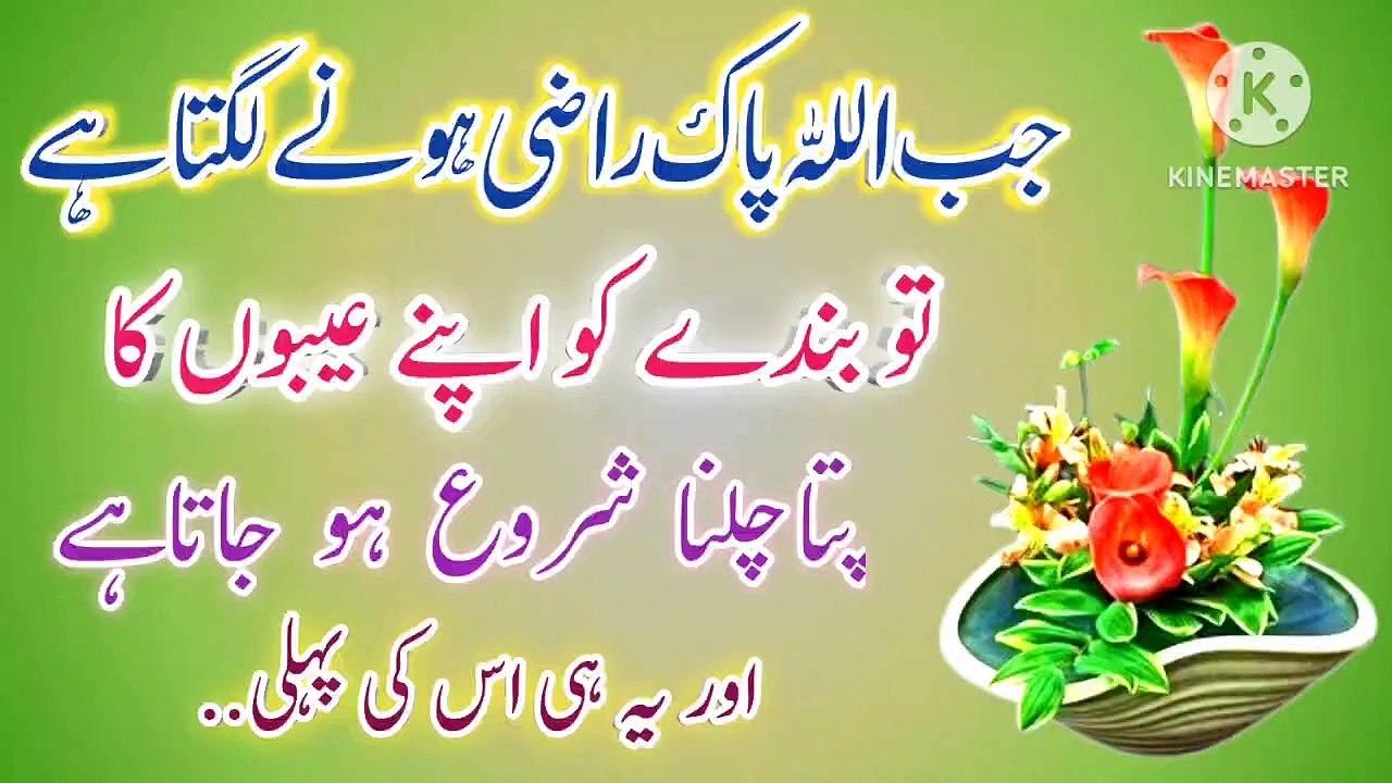 Jab Allah Pak Razi Hone Lagta hai Tu💯! Golden Words In Urdu💥! Best Urdu quotes🔥! ISLAMIC URDU MEWAT