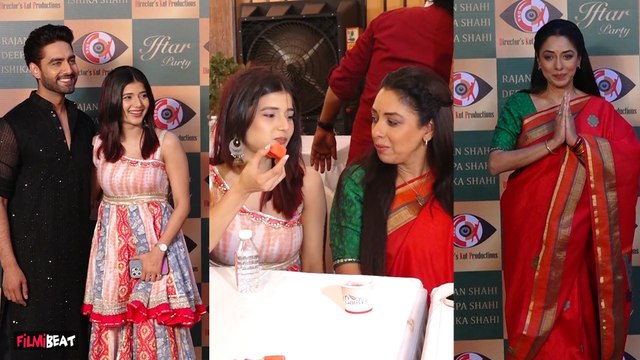 Anupamaa की Rupali Ganguly और Yeh Rishta की Samridhi ने enjoy की Rajan Shahi की Iftar Party !