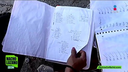 Madres buscadoras hallan nombre de "El Lastra" en libretas | Noticias Con Nacho Lozano