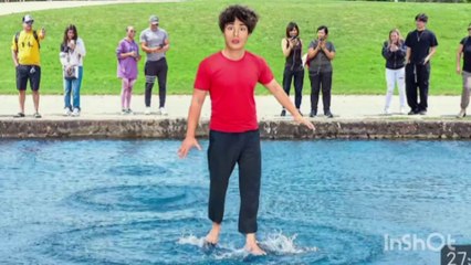 Walking on water Prank.