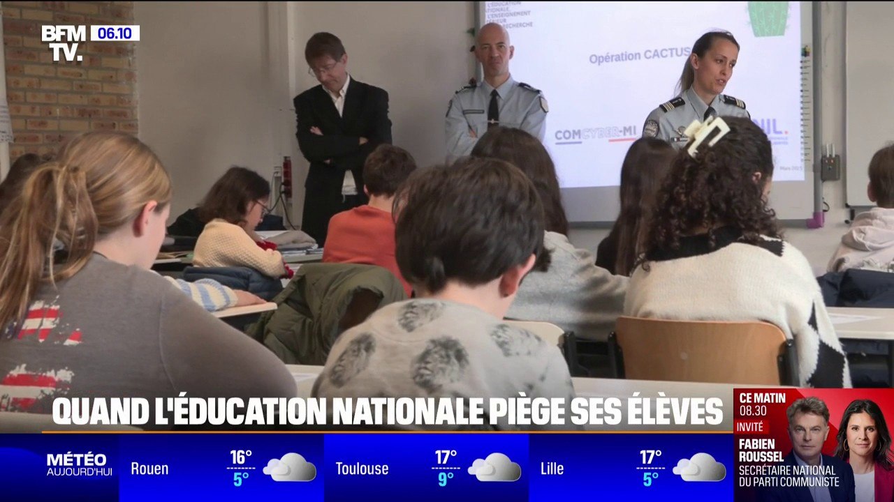 "Opération cactus": l'Éducation nationale lance une campagne de sensibilisation à la cybersécurité dans les collèges et les lycées