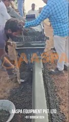 KERB PAVER AKM (100) BY AASPA EQUIPMENT PVT.LTD. #roadequipment #kerbpaver @#akm100 #constructionequipment #roadconstruction #manufacturer #exporter