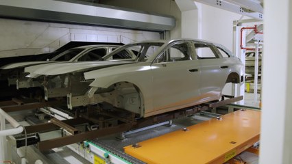 Audi A6 Avant Production at Neckarsulm Site – Paint Shop