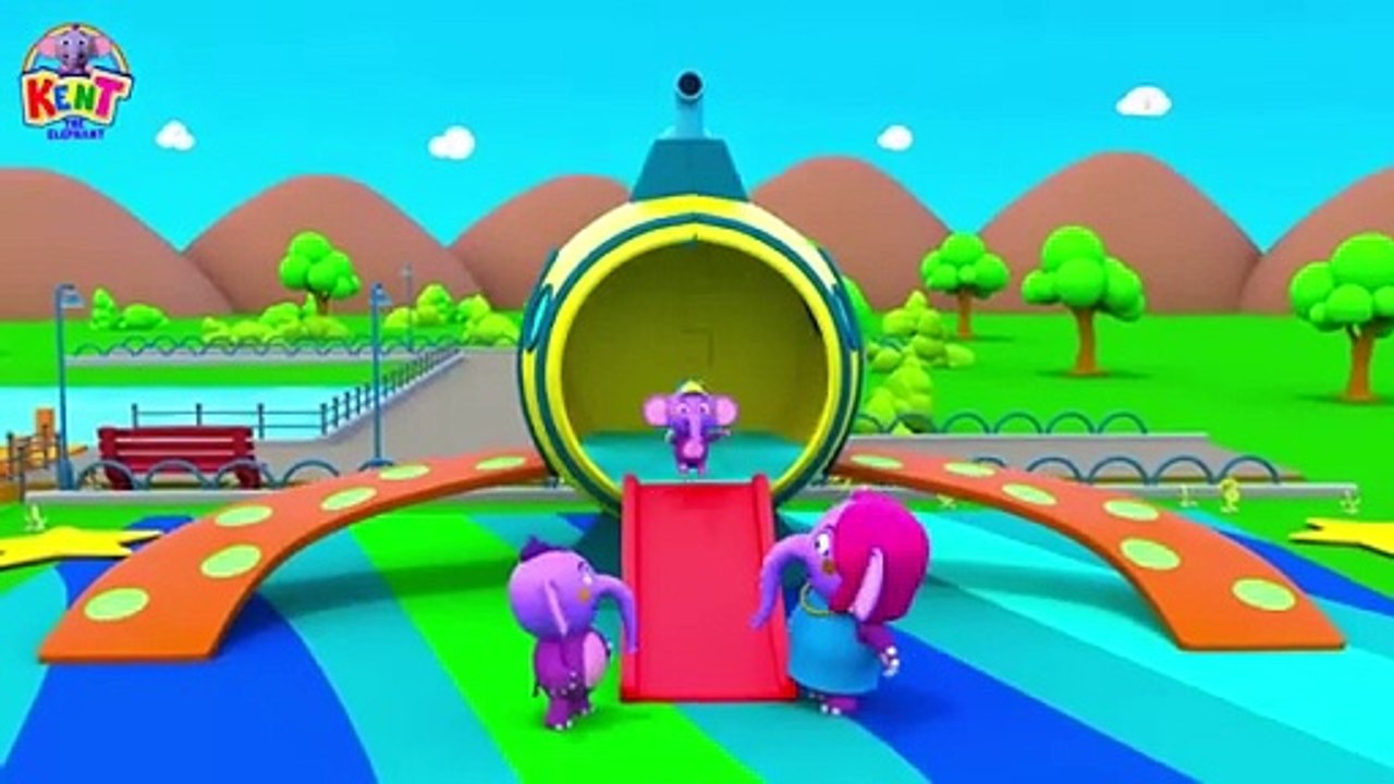 Kent Swimming with Sea Animals 🌊｜ Fun Kids Songs ｜ Kent The Elephant