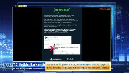 Fransa ve İngiltere’nin, vatandaşlarına Türkiye’yi derhal terk etmeleri çağrısında bulunduğu iddiası