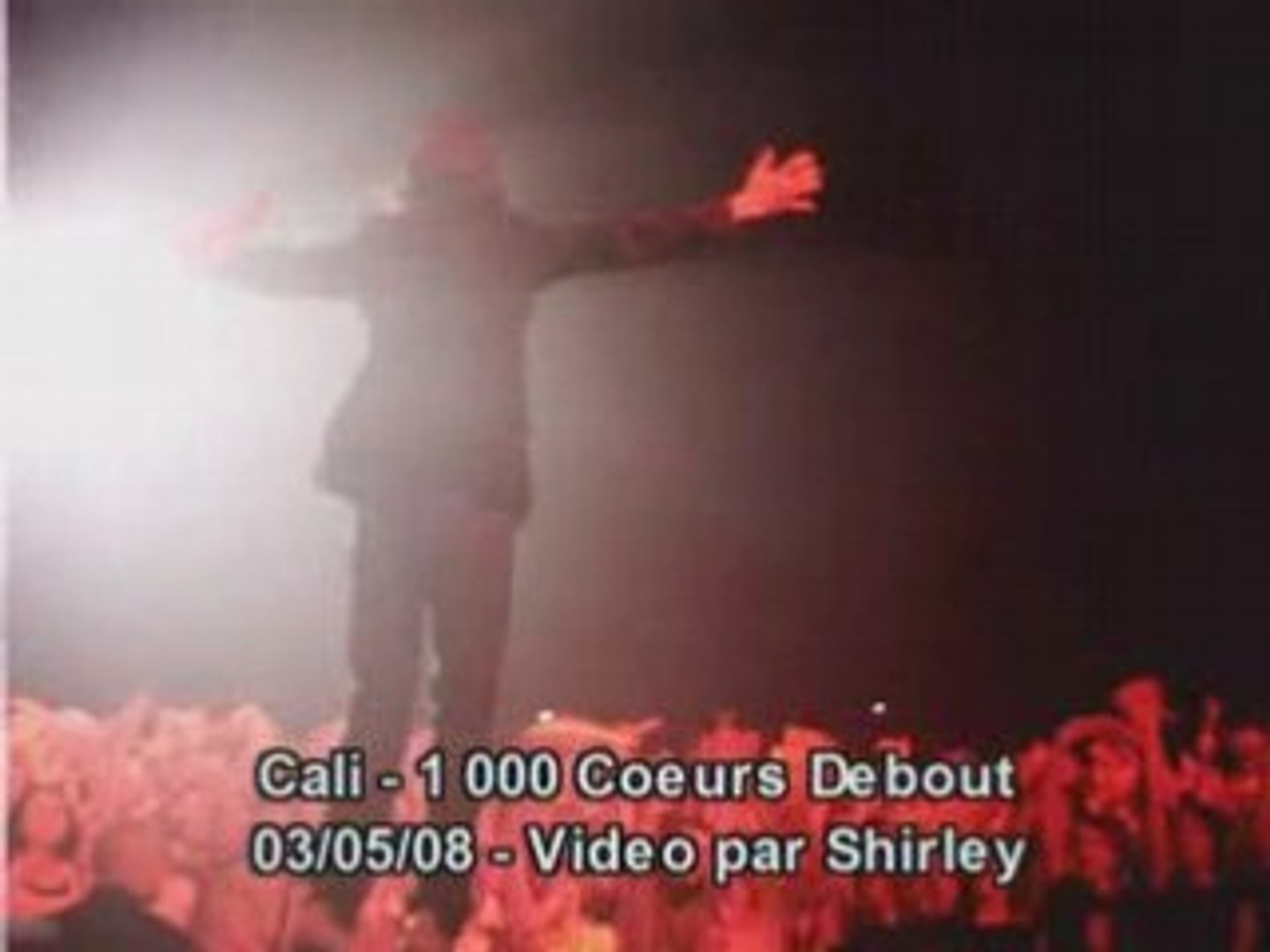 Cali 1000 coeurs debout live bruxelles - Vidéo Dailymotion
