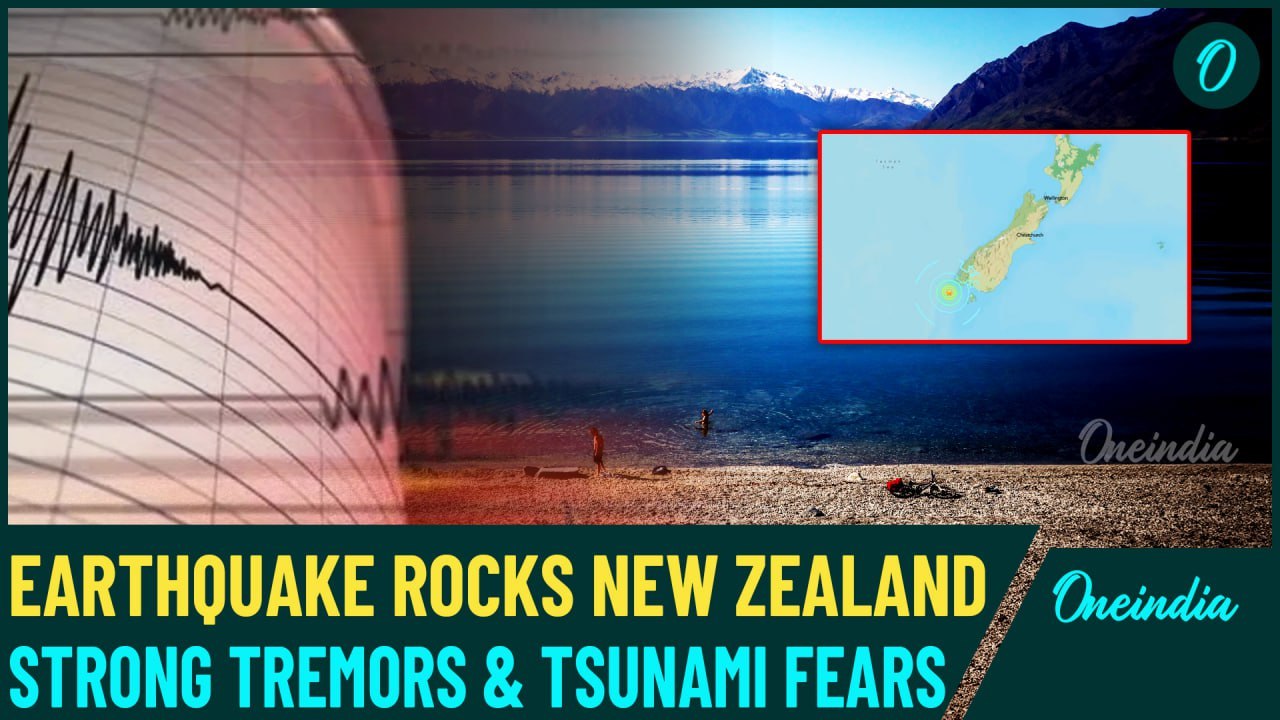 New Zealand Earthquake: 6.7 Magnitude Strikes South Island | Tsunami Fears Put Residents on Alert!