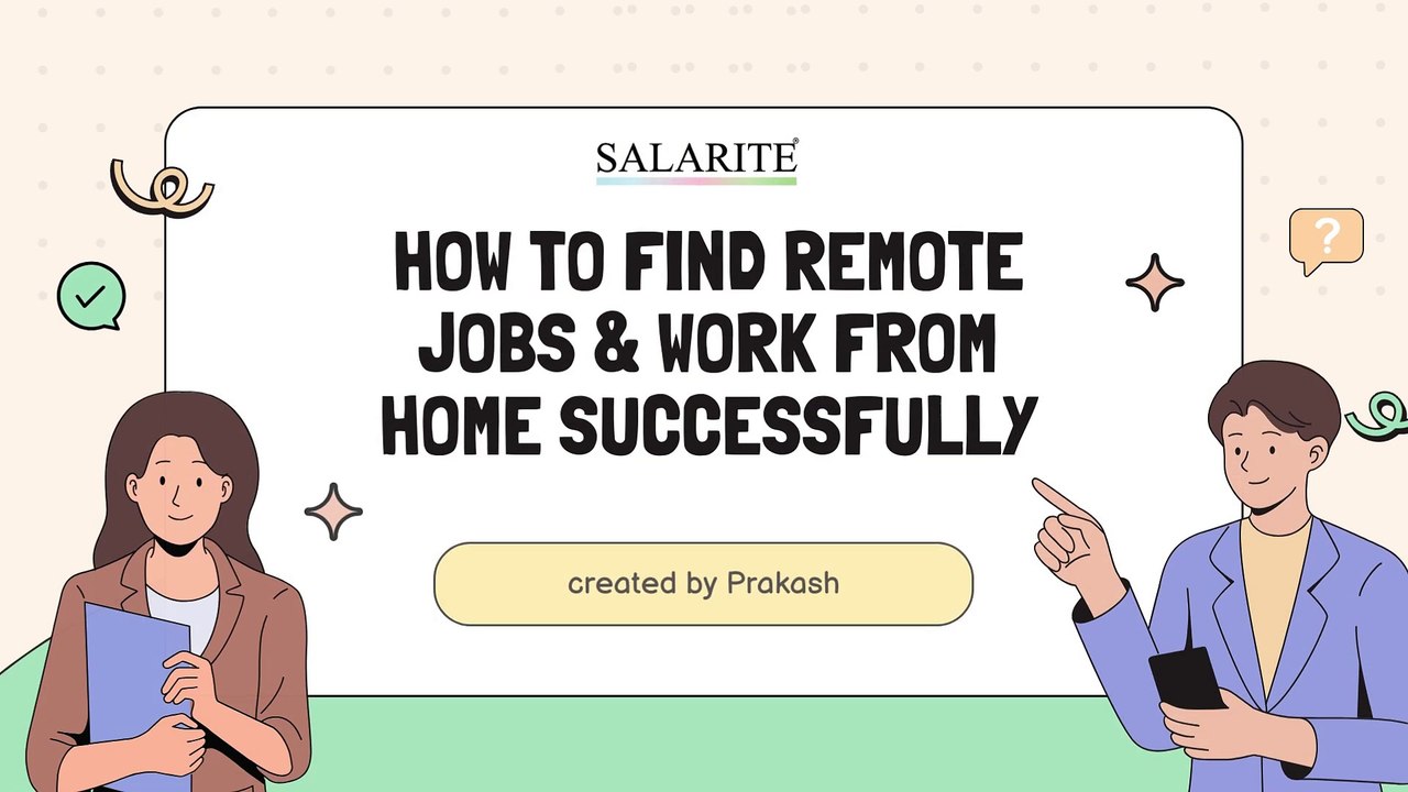 How to Find Remote Jobs & Work From Home Successfully