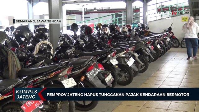 Pemprov Jateng Hapus Tunggakan Pajak Kendaraan Bermotor