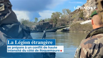 La Légion étrangère se prépare à un conflit de haute intensité à Roquemaure
