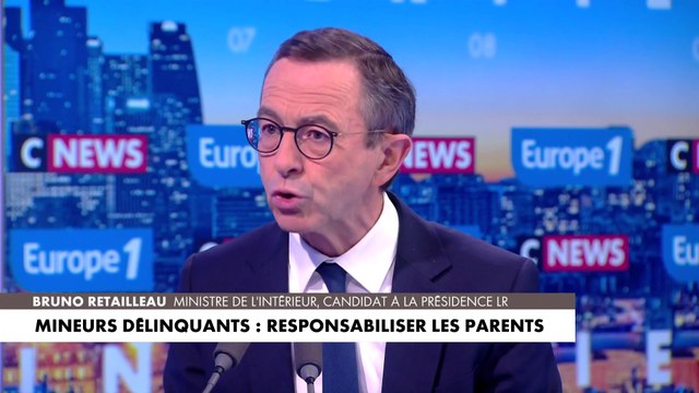 Bruno Retailleau : «Le narcotrafic, ce sont des enfants soldats et des enfants victimes»