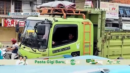 25 Maret 2025: Jalur Pantura Cirebon Padat, Truk Sumbu Tiga Dilarang Masuk Tol