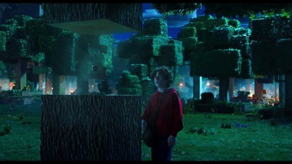 A Minecraft Movie Clip - How's He Doing That