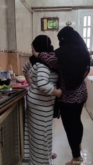 ⁨عيشه لا تطاق مع موزه كل يوم مشاكل⁩ Masti time in my sweet home | Daily work cleaning washing cooking in kitchen