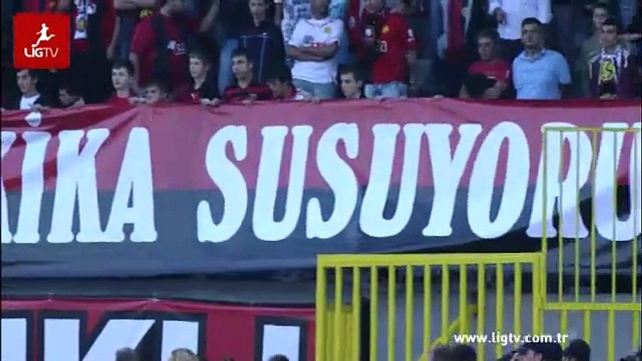 Eskişehirspor - Gaziantepspor Maç Özeti 25 Eylül 2010, Cumartesi,   2011 SEZONU 6.HAFTA