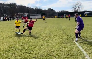 Behind the goal highlights of Porthmadog's 3-0 defeat at Corwen