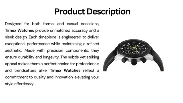 Timex Vector Black Round Dial Quartz Analog Men Watch