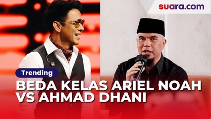 Beda Kelas Ariel NOAH vs Ahmad Dhani: Kekayaan, Tarif Manggung, Pendidikan dan Karier