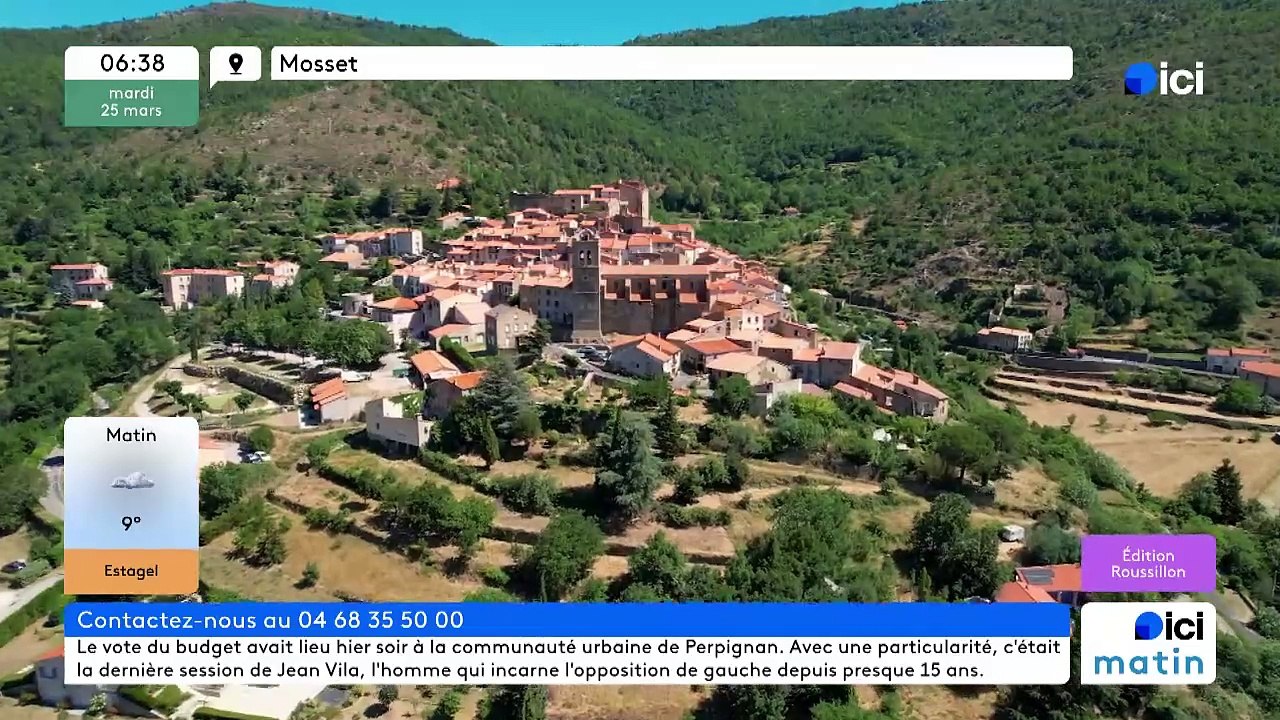 25/03/2025 - ici matin par ici Roussillon en vidéo