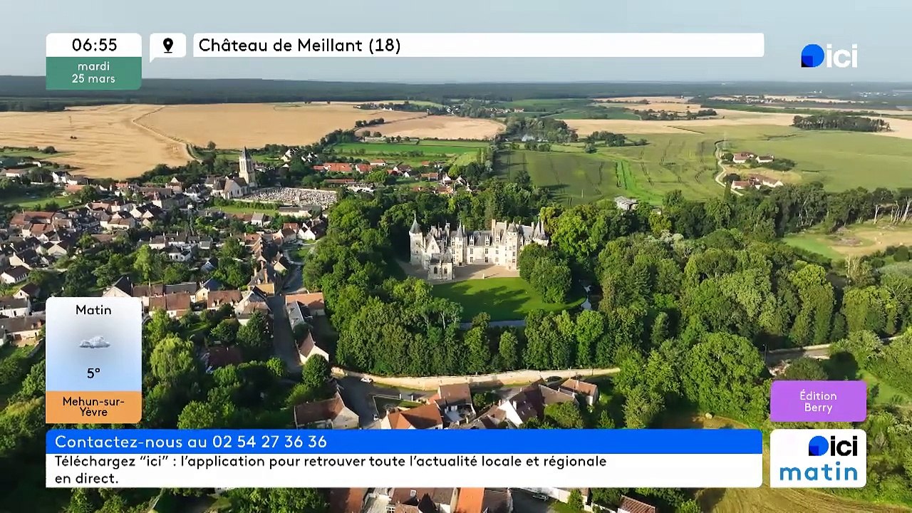 25/03/2025 - ici matin par ici Berry en vidéo