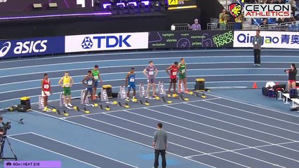 60 m  Heat 2 - World Indoor Championship 2025