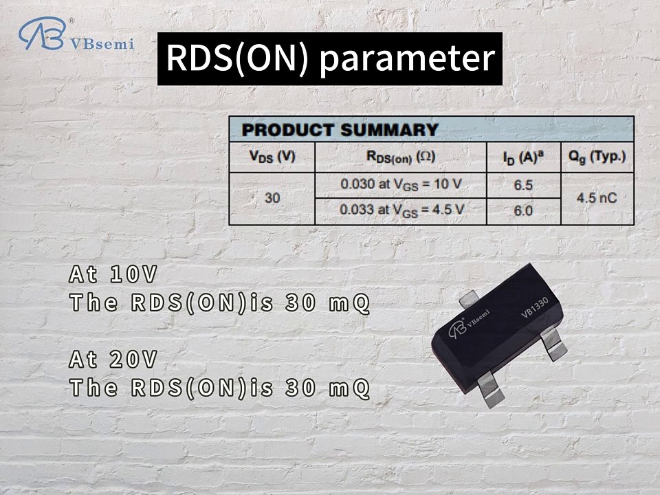 PMV16UN-VB is a SOT23 package N-Channel field effect MOS tube