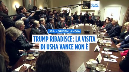 Trump sostiene che la visita di Usha Vance in Groenlandia è "amichevole e non provocatoria"