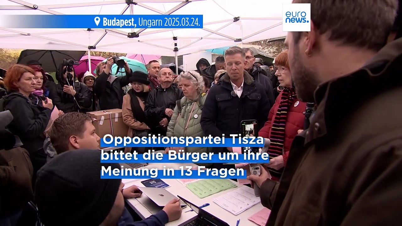 Ungarn: Orbáns größter politischer Gegner startet breite Bürgerumfrage