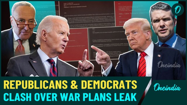 Yemen War Plans Leak: Washington Erupts! -‘Most Stunning Intelligence Breach’ |GOP & Democrats Clash