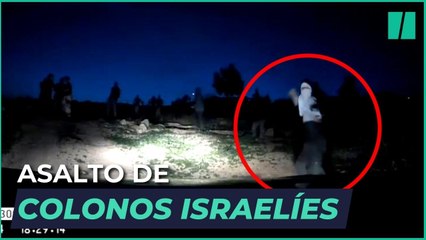 Una cámara capta el momento en el que el director de 'No Other Land' es asaltado por colonos israelíes