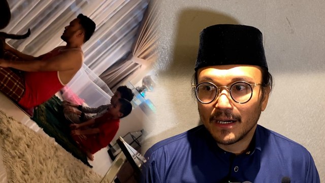 Bijak anak Shaheizy Sam... Dah mampu puasa, siap offer jadi imam solat