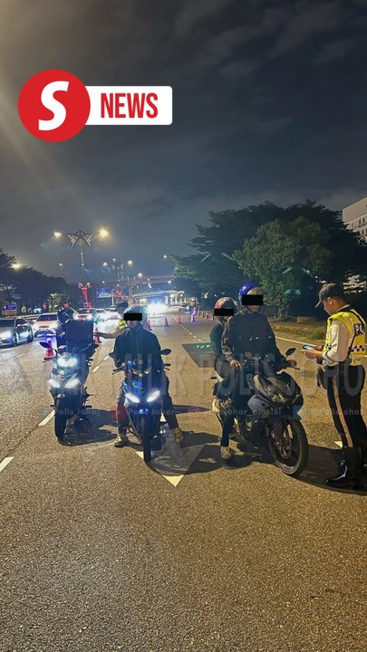 Johor cops nab 28 in two-week blitz against illegal street racing