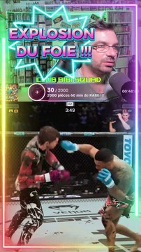 EXPLOSION DU FOIE !!! #ufc5 #explosion #foie #ko #mma #combat #jeuvideo #bibilandshow