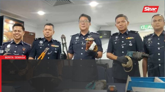 Empat penjenayah pecah rumah termasuk ‘Salleh Solo’ berjaya dicekup