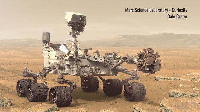 Descubren grandes moléculas orgánicas en Marte