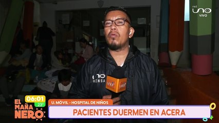 SCZ duermen en las aceras