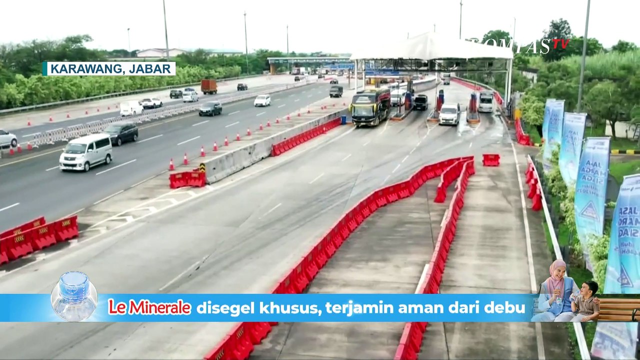 Pantauan Lalu Lintas per Selasa 25 Maret 2025, Jumlah Pemudik Tol Cikampek Utama Meningkat