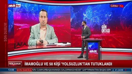 İmamoğlu ve 50 kişi yolsuzluktan tutuklandı